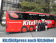 KitzSkiXpress von Geldhauser Reisen - Skitagesfahrten von München nach Kitzbühel ab 49 € incl. Skipass täglich - bequemer geht es kaum (Foto. Martin Schmitz)