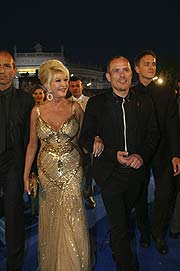 Stargast Ivana Trump, Life Ball Organisator Gery Kezler (Foto: Life Ball, Andreas Tischler)