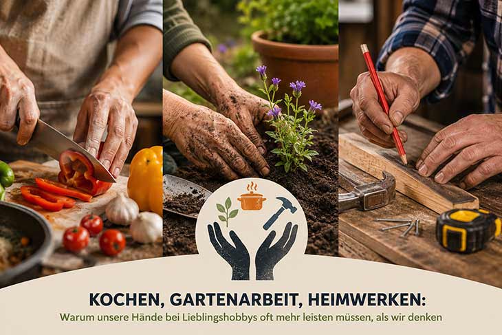 Diese Hobbys beanspruchen die H&auml;nde besonders stark (&copy;Foto: Ch)